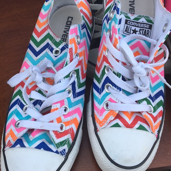 Women Converse 3 pair $50 - Picture 2 of 7